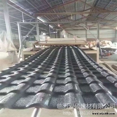 山東樹脂瓦廠家 別墅屋面裝飾瓦 仿古樹脂琉璃瓦 合成樹脂瓦
