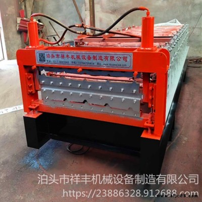 祥豐機(jī)械 直銷 750橫掛板壓瓦機(jī) 橫掛全自動(dòng)彩鋼瓦板機(jī)械設(shè)備  彩鋼瓦成型 價(jià)格實(shí)惠