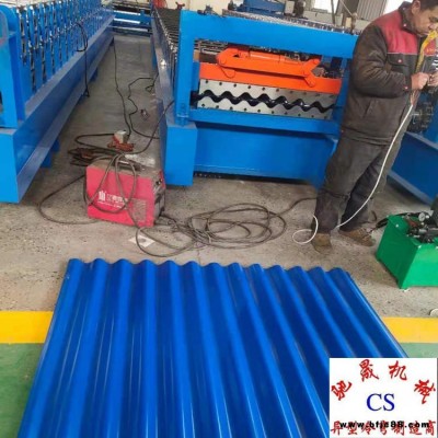 大圓弧橫掛板設(shè)備 大波浪瓦成型機 馳晟壓瓦機 現(xiàn)貨供應(yīng) 780壓瓦機