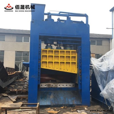 佰晟全自動圓鋼龍門剪切機 液壓龍門剪 廢鋼汽車殼廢金屬剪切機 冶金液壓小型廢鋼龍門剪