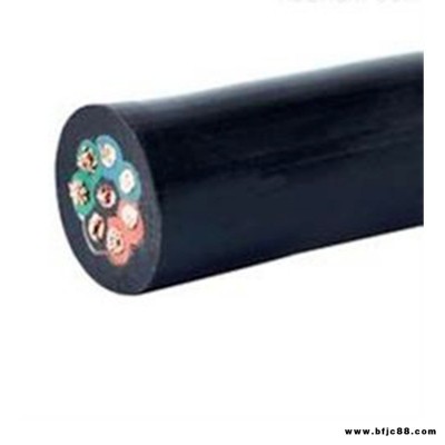 橡套電纜 重型鋼絲加強(qiáng)型橡套耐磨軟電纜 YC-J 2x1.5 450/750v 小貓牌 可定制工廠全國(guó)包郵