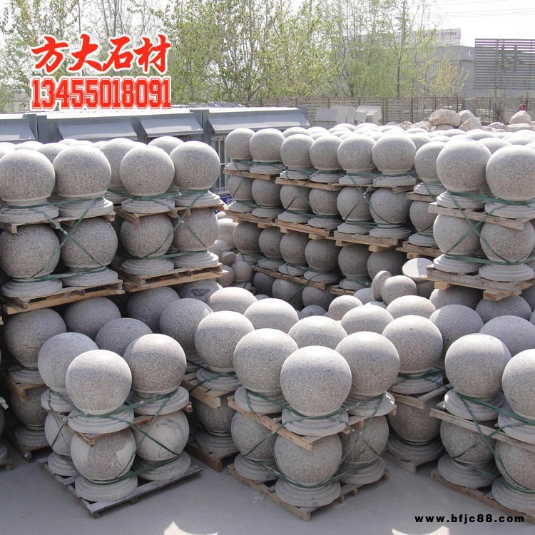 石球路障價(jià)格 直徑400大理石石球單價(jià)