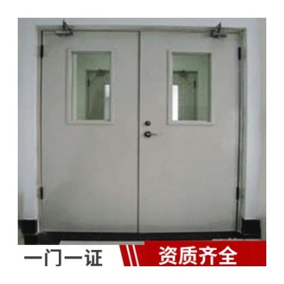 鋼質甲級防火門 吉富消防防火門 雙開乙級防火門證書齊全