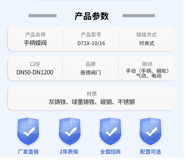 手柄對夾
