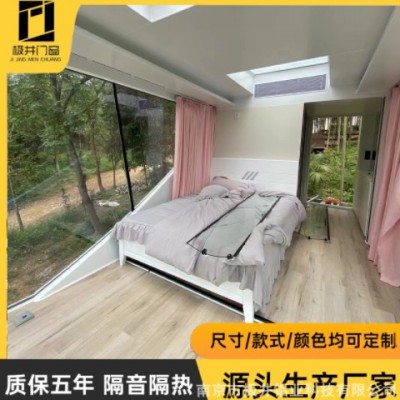戶外酒店民宿太空艙 廠家公寓景區(qū)移動(dòng)房子民宿太空艙 隔音防水