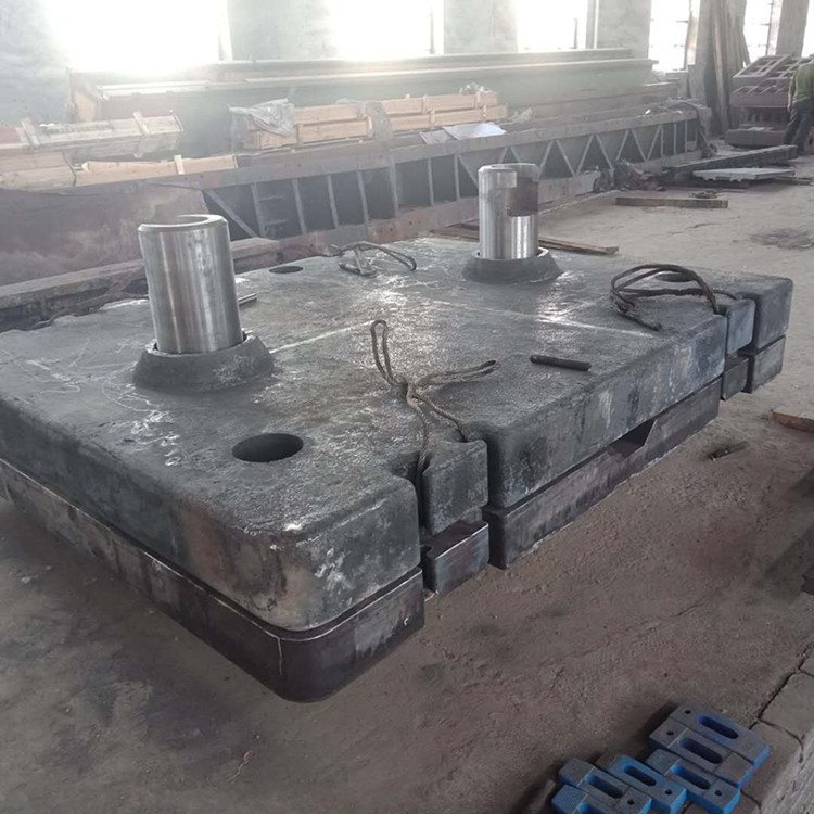 廠家定制 挖掘機吊車配重鐵 鑄造配重鐵 配重鐵塊 船舶配重鐵示例圖2