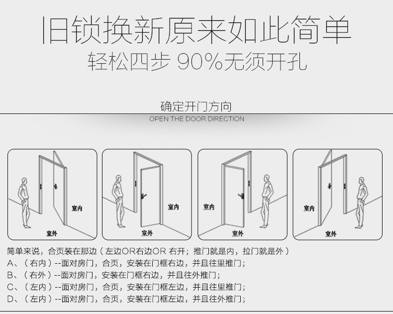 別墅家庭專用指紋鎖 廠家直銷 量大價格可面議示例圖16