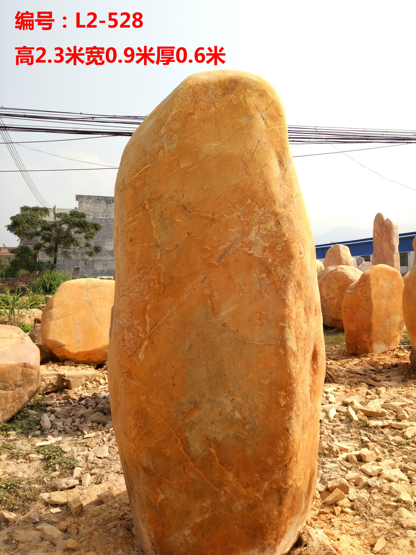 大型景觀石、黃蠟石價(jià)錢、景觀石價(jià)錢、園林石批發(fā)示例圖9