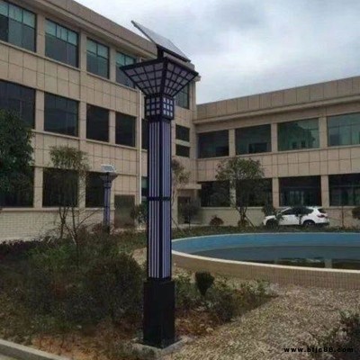 太陽能景觀燈 園林景區3米4米LED方形太陽能景觀燈　廠家