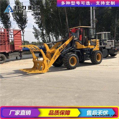 多功能四驅輪式抓木機 加高加長臂四驅輪式抓木機 四驅輪式抓木機 無極變速柴油四驅鏟車