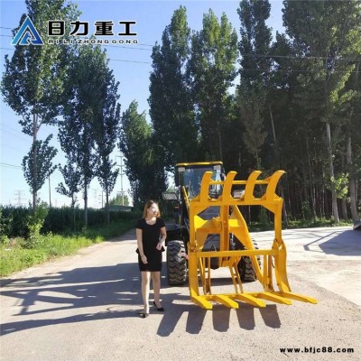 全新車輪式抓木機 輪式抓木機 膠輪式抓木機 歡迎來電咨詢 全國聯保 無極變速柴油四驅鏟車