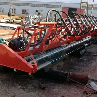 金尊混凝土滾筒式攤鋪機滾軸式水泥整平機定制多滾軸路面攤鋪機