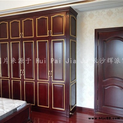 張家界整房實木家具品牌 實木鞋柜 酒柜門定制工廠品質好