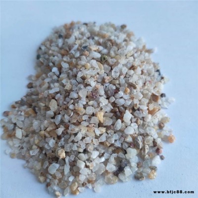 玄光批發高硅石英砂 水處理濾料石英砂 橡膠磨料用石英砂