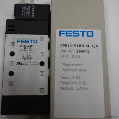 FESTO費斯托 CPE14-M1BH-3GLS-QS-6電磁閥