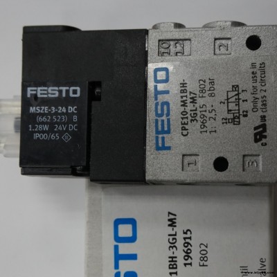 FESTO費斯托 CPE24-M2H-5/3B-3/8電磁閥