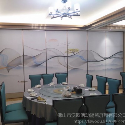 安順市沃歐隔斷 移動屏風隔斷 移動隔斷屏風墻 大小包間任意變