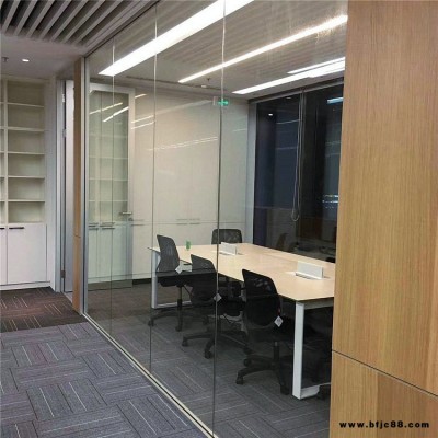 班輸公 百葉玻璃單玻雙玻隔斷 單玻隔斷廠家 全新供應