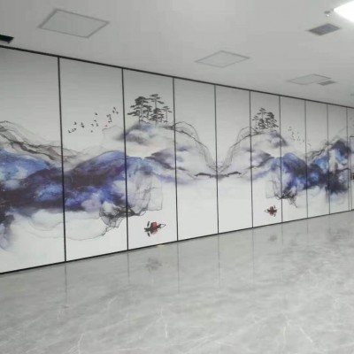 蘭州市宴會(huì)廳專用隔斷玻璃隔斷飯店隔音屏風(fēng)盛景隔斷廠家