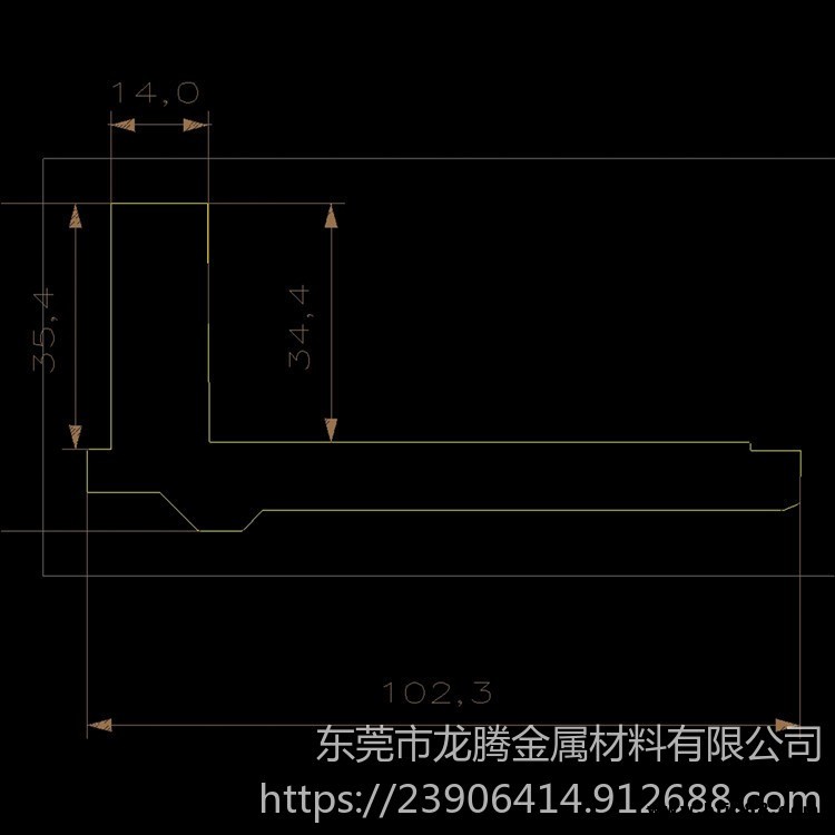 口罩機角鋁 流水線支架鋁型材 特殊規格鋁型材開模定做 龍騰金屬
