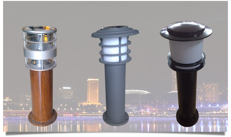 太陽能燈 LED庭院燈 籬笆燈 水槽燈門廊燈 防水家用示例圖3