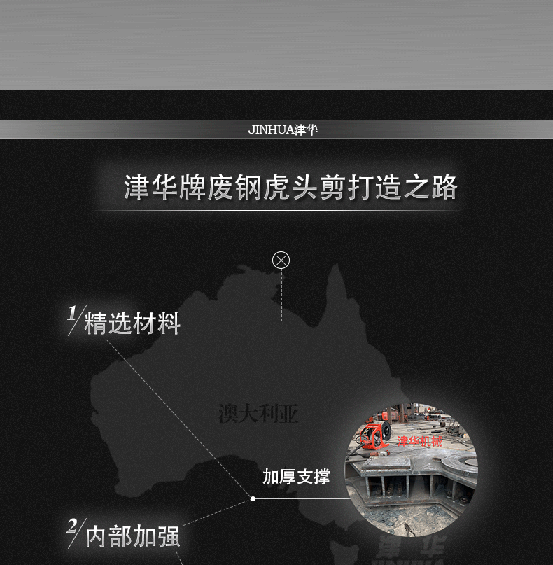 太強大了虎頭剪液壓虎頭剪金屬虎頭剪廠家T60-450示例圖3