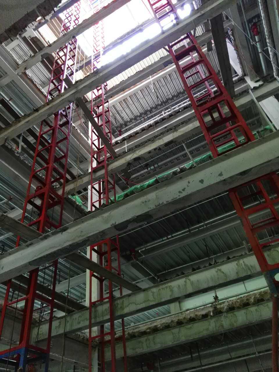 【2018】垂直高層建筑施工升降機 建筑工地用龍門吊物料提升機示例圖22