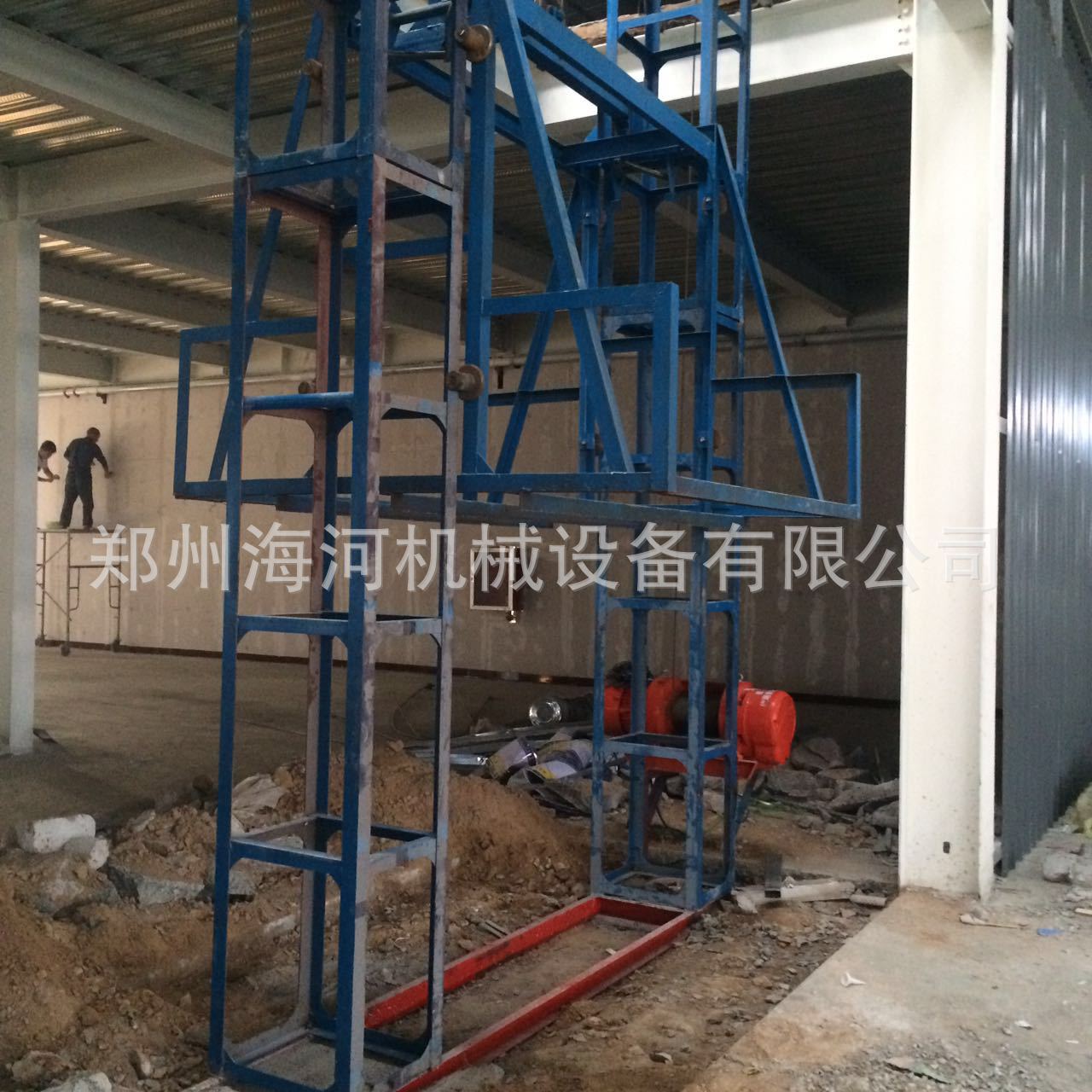 【2018】垂直高層建筑施工升降機 建筑工地用龍門吊物料提升機示例圖14