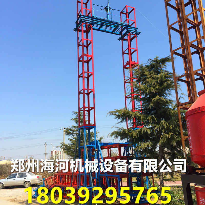 【2018】垂直高層建筑施工升降機 建筑工地用龍門吊物料提升機示例圖6