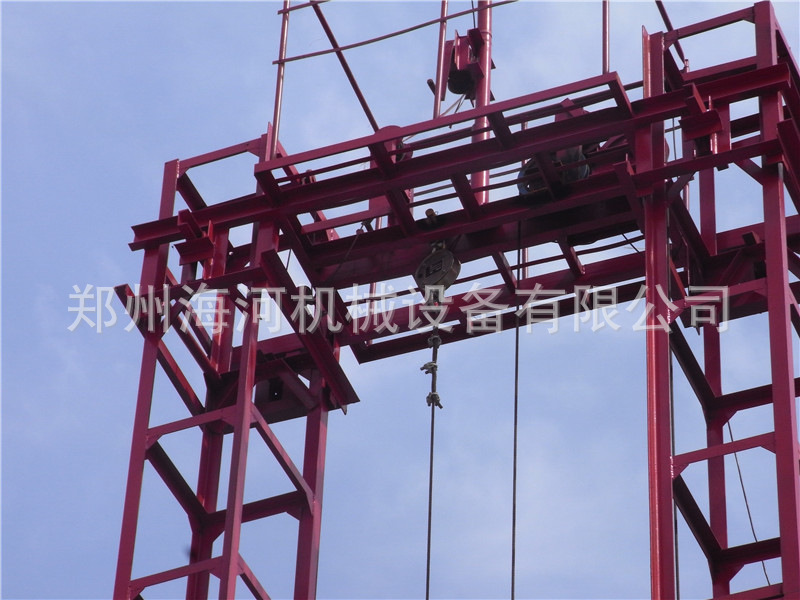 【2018】垂直高層建筑施工升降機 建筑工地用龍門吊物料提升機示例圖20
