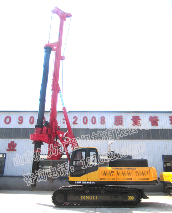 安徽DS-30旋挖鉆機(jī)_ 旋挖機(jī)_小型旋挖鉆機(jī)_打樁機(jī)--山東鼎力示例圖4