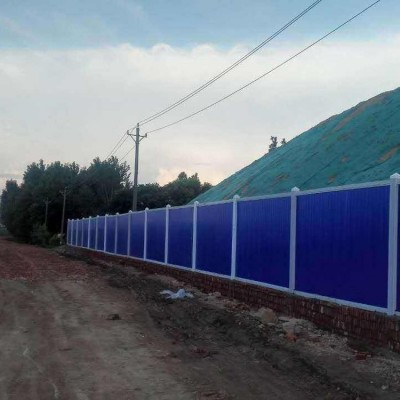 夾芯板圍擋 工地綠欄圍擋板 900型圍墻板 施工安全圍欄