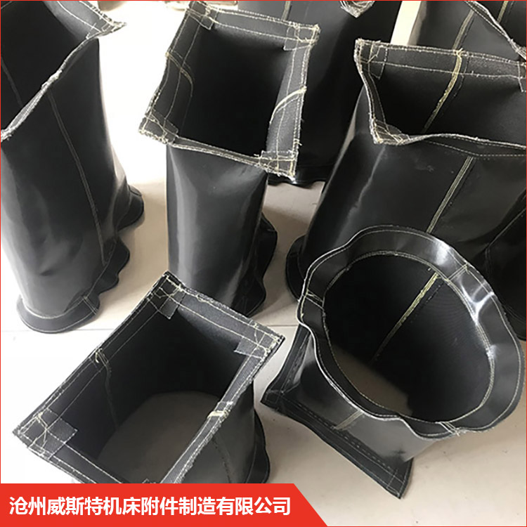 鍋爐煙道軟連接 防火耐高溫軟連接頭 威斯特 防火耐高溫通風伸縮式風管 支持定做