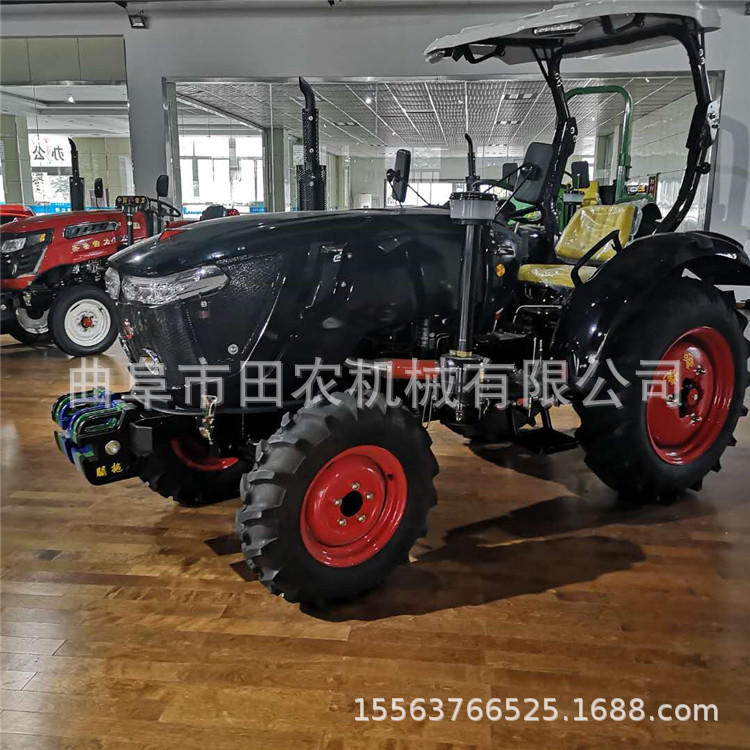 農用中型904大馬力四輪拖拉機 四驅多缸中型耕田打地機 現貨出售示例圖3