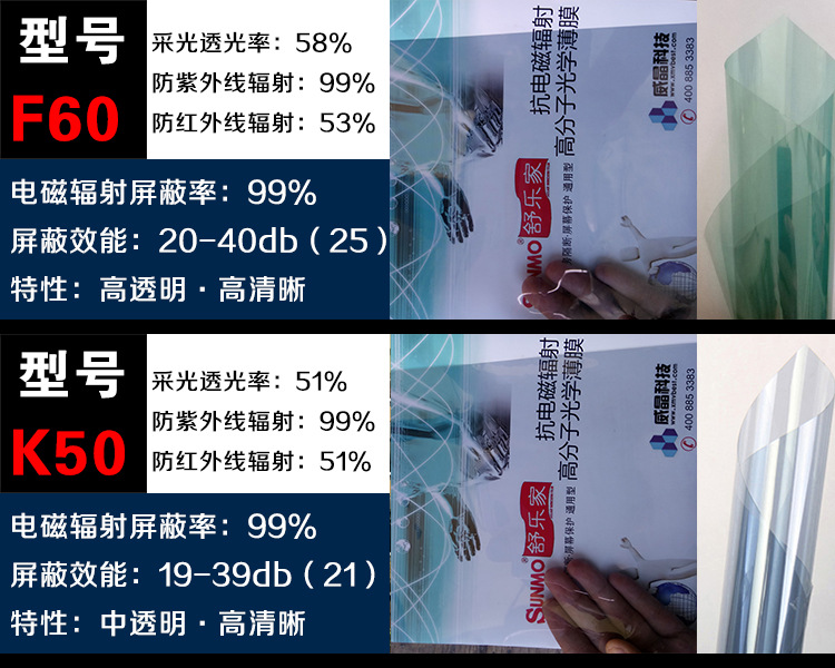 金華機(jī)房防輻射膜 機(jī)柜防輻射玻璃隔斷膜 辦公室電腦防輻射膜示例圖9