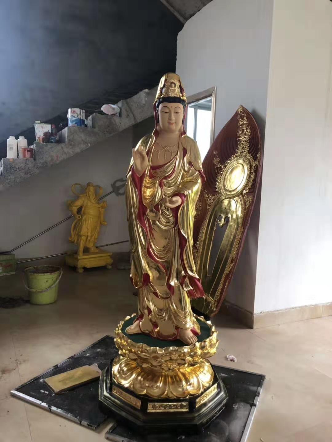 觀音 溫州慈宏法器廠批發(fā)精品玻璃鋼貼金觀音佛像 樹脂千手觀音菩薩 樹脂千手觀音菩薩