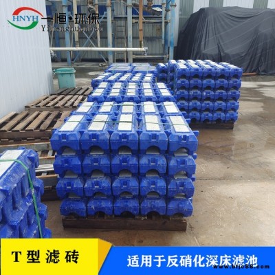 工程塑料t磚 一恒實(shí)業(yè) HDPE深床反硝化濾磚 水泥桶塑料濾磚 生產(chǎn)廠商