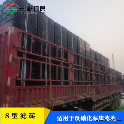 一體化濾磚 一恒實(shí)業(yè) 布水布?xì)鉃V磚裝置 反硝化深床濾磚 現(xiàn)貨定制廠家