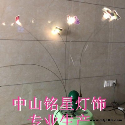 翩翩起舞七彩蝴蝶燈 搖擺螢火蟲燈 銘星專業(yè)戶外景觀燈
