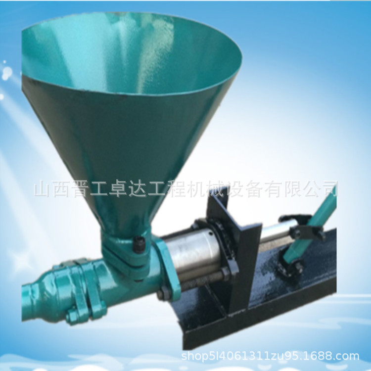 黑龍江注漿加固設(shè)備水泥砂漿手動(dòng)灌漿機(jī) 擠壓泵手搖便攜灌漿機(jī)  手動(dòng)填縫注漿機(jī)示例圖3