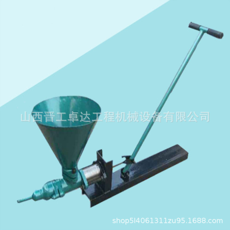 黑龍江注漿加固設(shè)備水泥砂漿手動(dòng)灌漿機(jī) 擠壓泵手搖便攜灌漿機(jī)  手動(dòng)填縫注漿機(jī)示例圖4