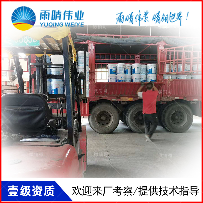 遵義JS聚合物修補堵漏劑涂料包送到工地